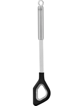 Rösle Grydeske/røreske med hul stål/sort - 32,5 cm