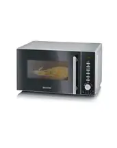 SEVERIN Hot air microwave oven with grill 800 watts 20 litres