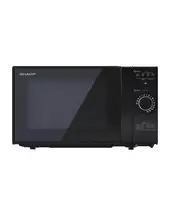 Sharp YC-MG02E-B - microwave oven with grill - freestanding - black