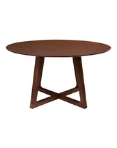 Spisebord i valnød finer Ø137 cm - 2201012